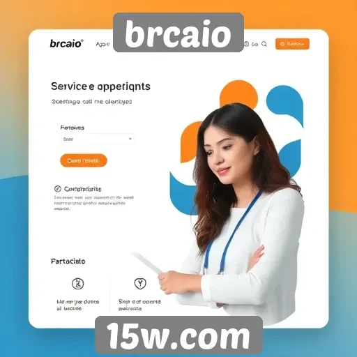 Interface do usuário no site brcaio é intuitiva